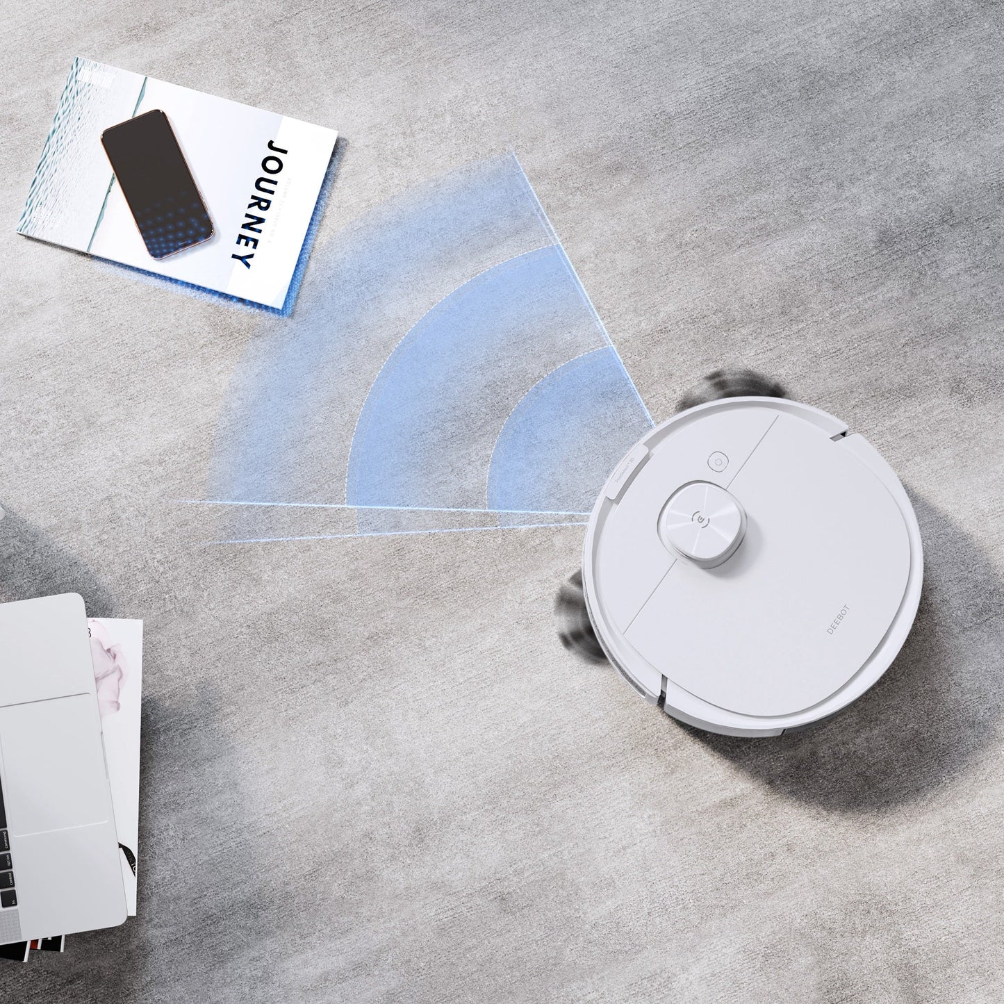 DEEBOT N8 PRO+ Robot Vacuum Cleaner - dToF LiDAR, 110min Runtime