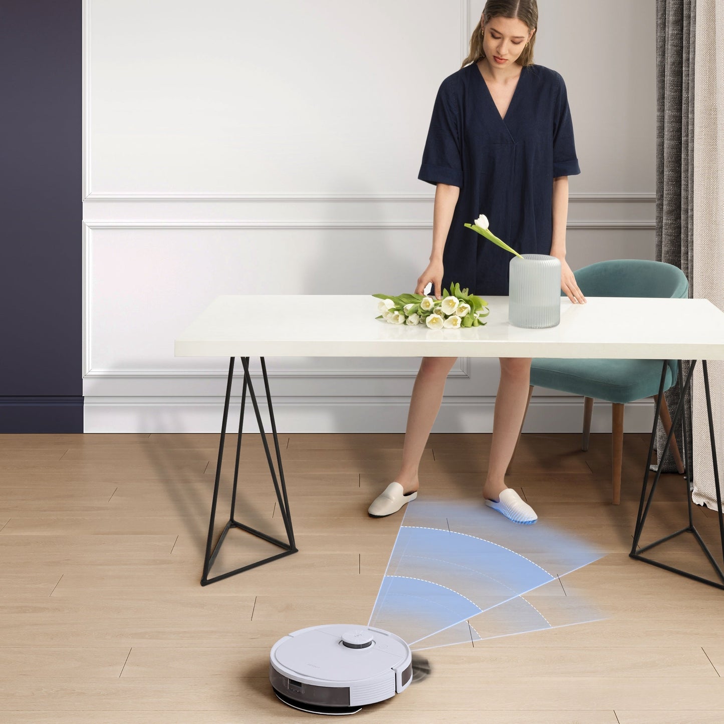 DEEBOT N8 PRO+ Robot Vacuum Cleaner - dToF LiDAR, 110min Runtime