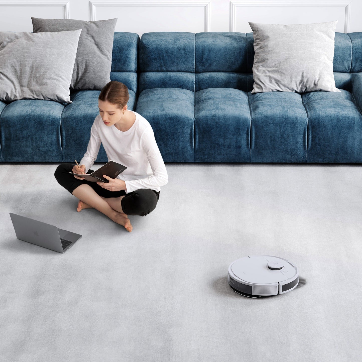 DEEBOT N8 PRO+ Robot Vacuum Cleaner - dToF LiDAR, 110min Runtime