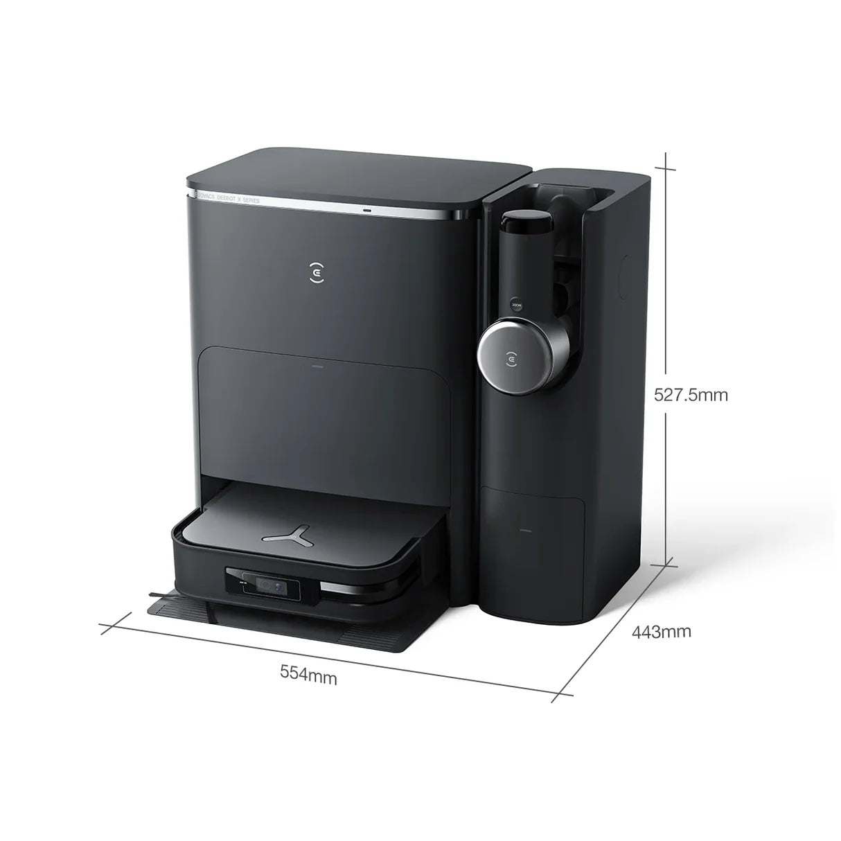 DEEBOT X2 COMBO Robot + Handheld Vacuum & OMNI Station - 8700Pa, 210min Runtime - UNBOXED DEAL