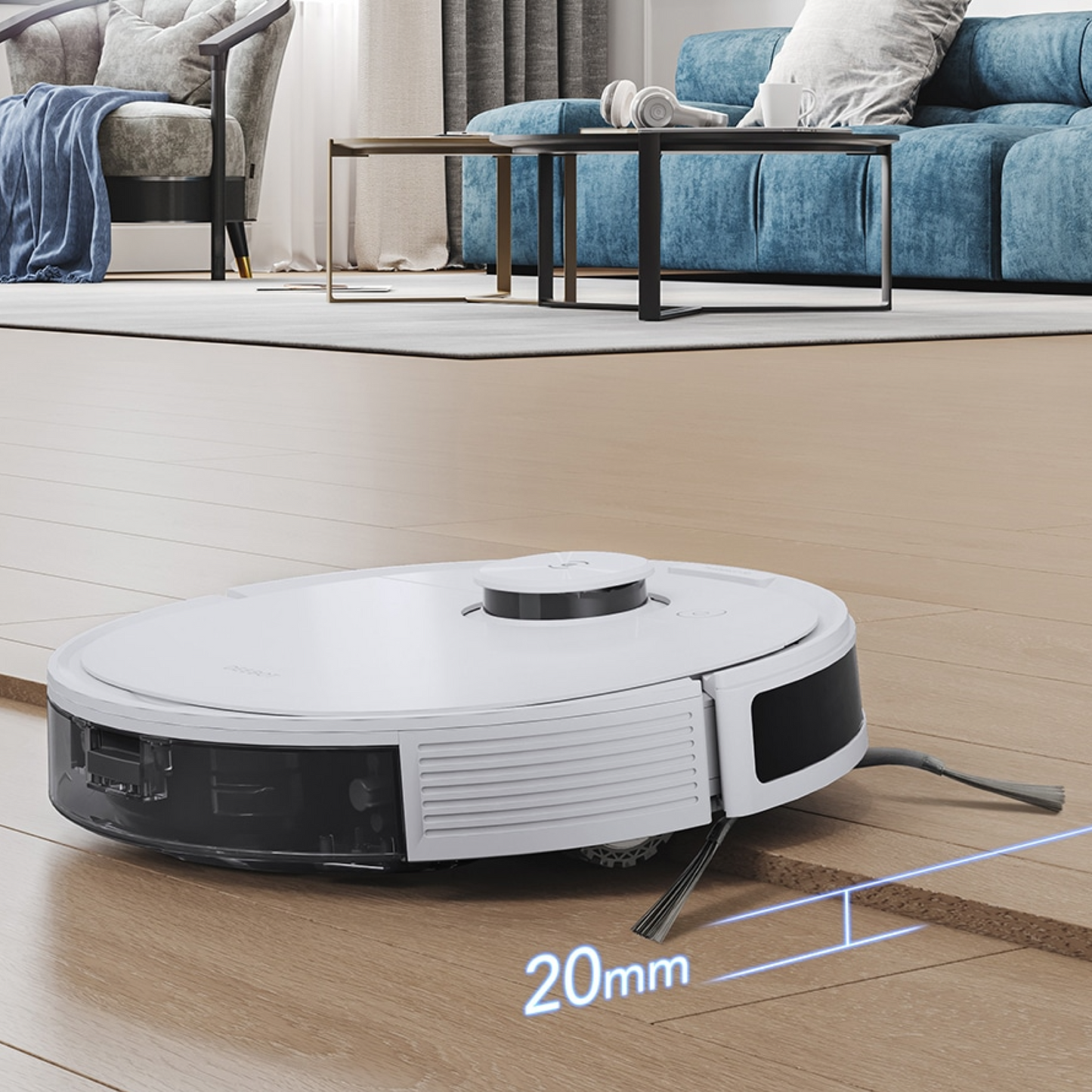DEEBOT N8+ Robot Vacuum Cleaner - dToF LiDAR, 110min Runtime - UNBOXED DEAL
