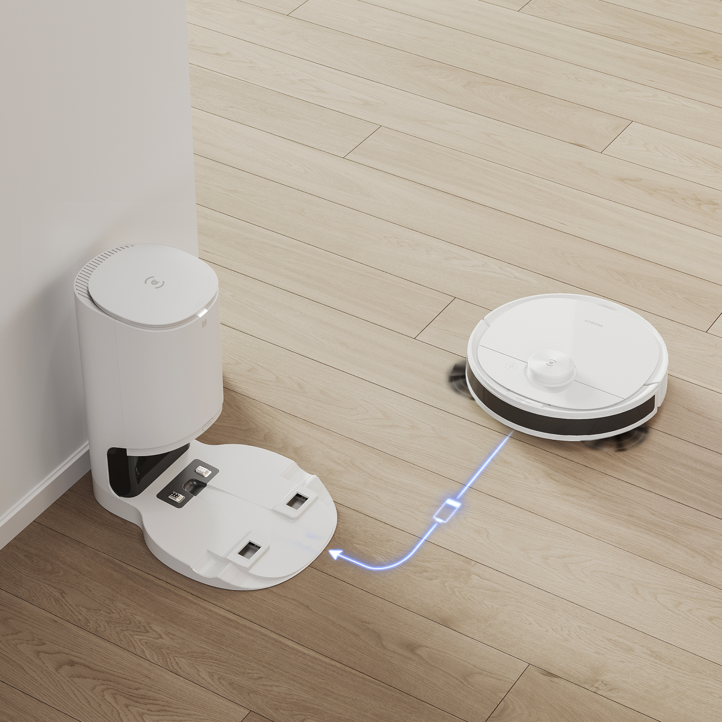 DEEBOT N8+ Robot Vacuum Cleaner - dToF LiDAR, 110min Runtime - UNBOXED DEAL