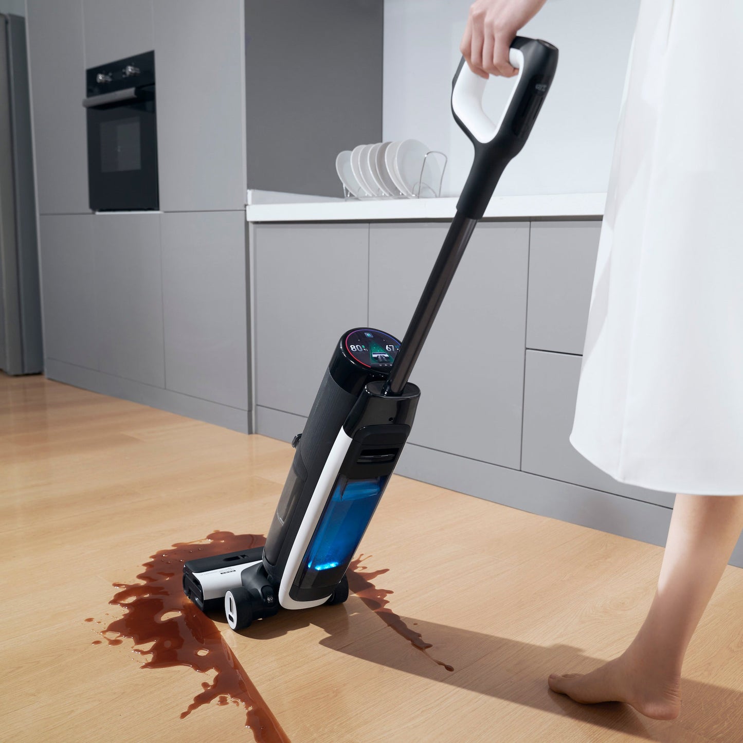 Tineco FLOOR ONE S7 PRO - 40min, Smart Wet Dry Cordless Vacuum Floor Washer & Mop Stick